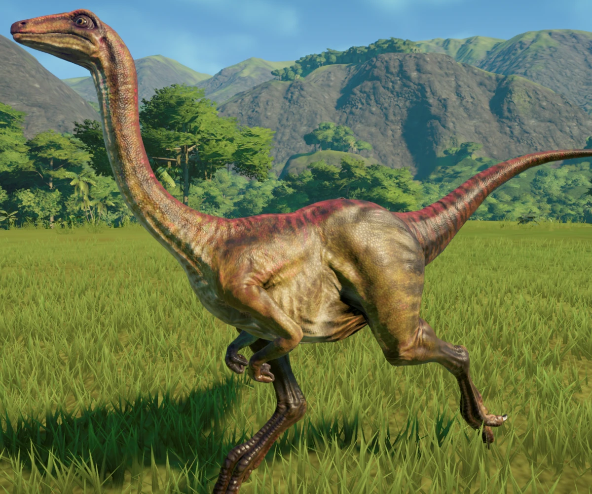 archaeornithomimus jurassic world evolution