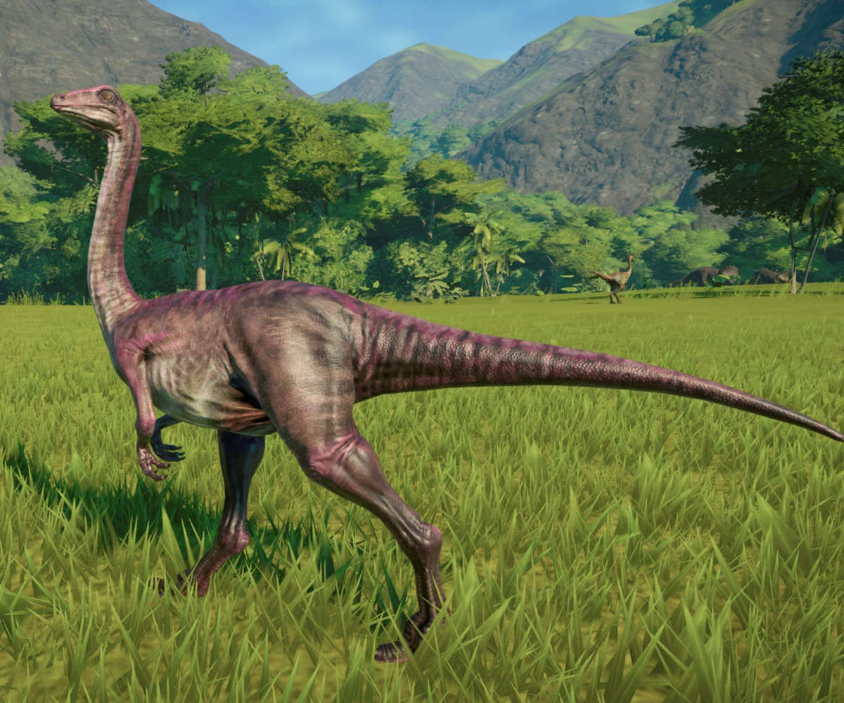 archaeornithomimus jurassic world evolution