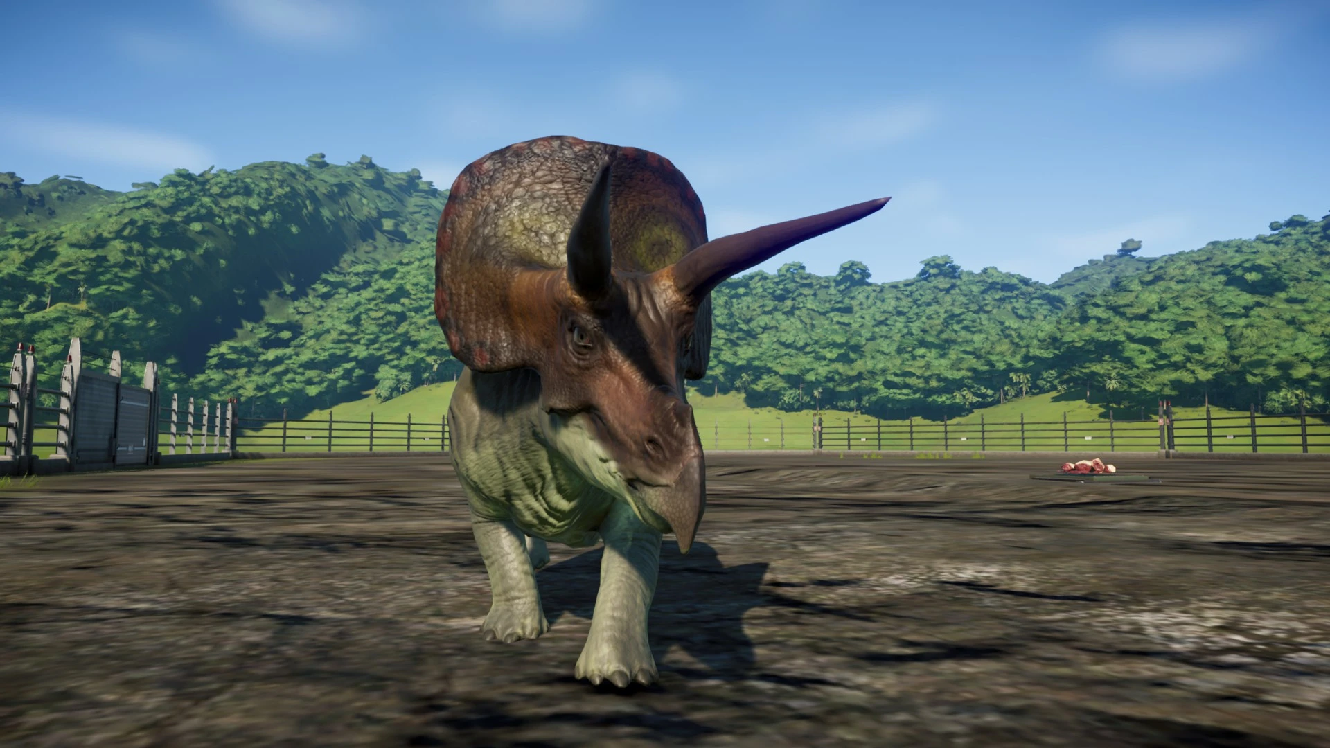 jurassic world evolution triceratops