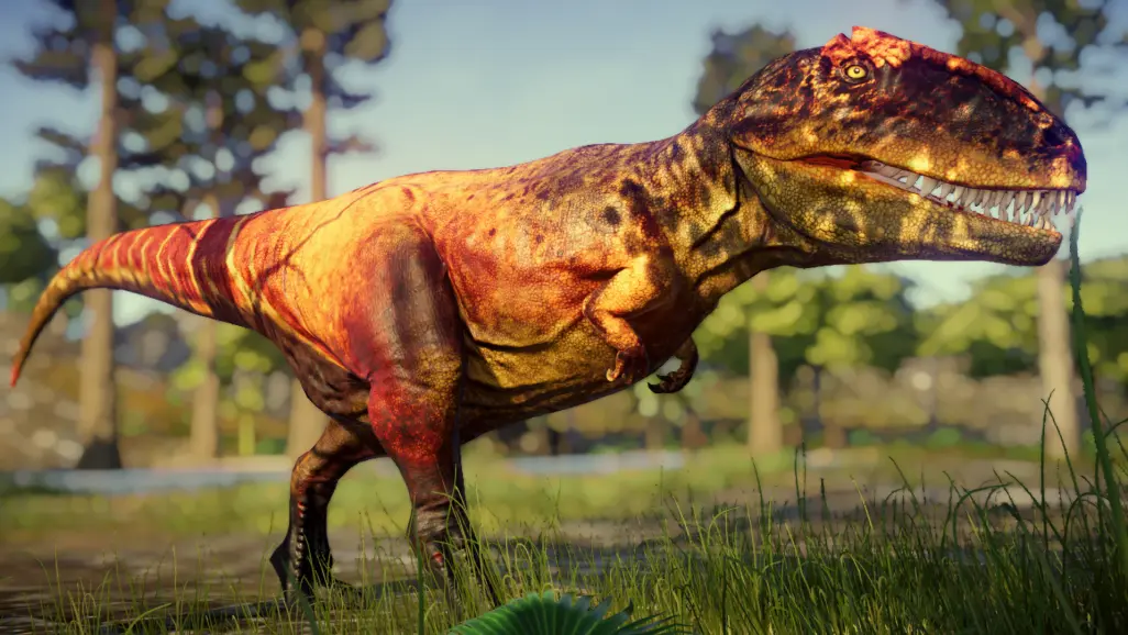 jurassic world evolution giganotosaurus