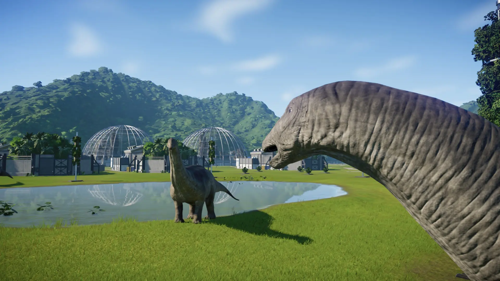 jurassic world evolution brontosaurus