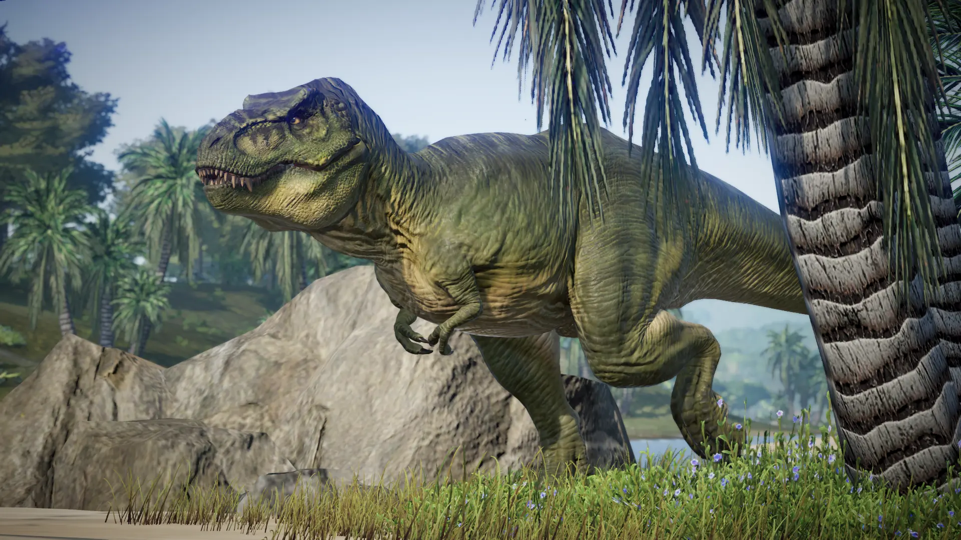 jurassic world evolution rexy