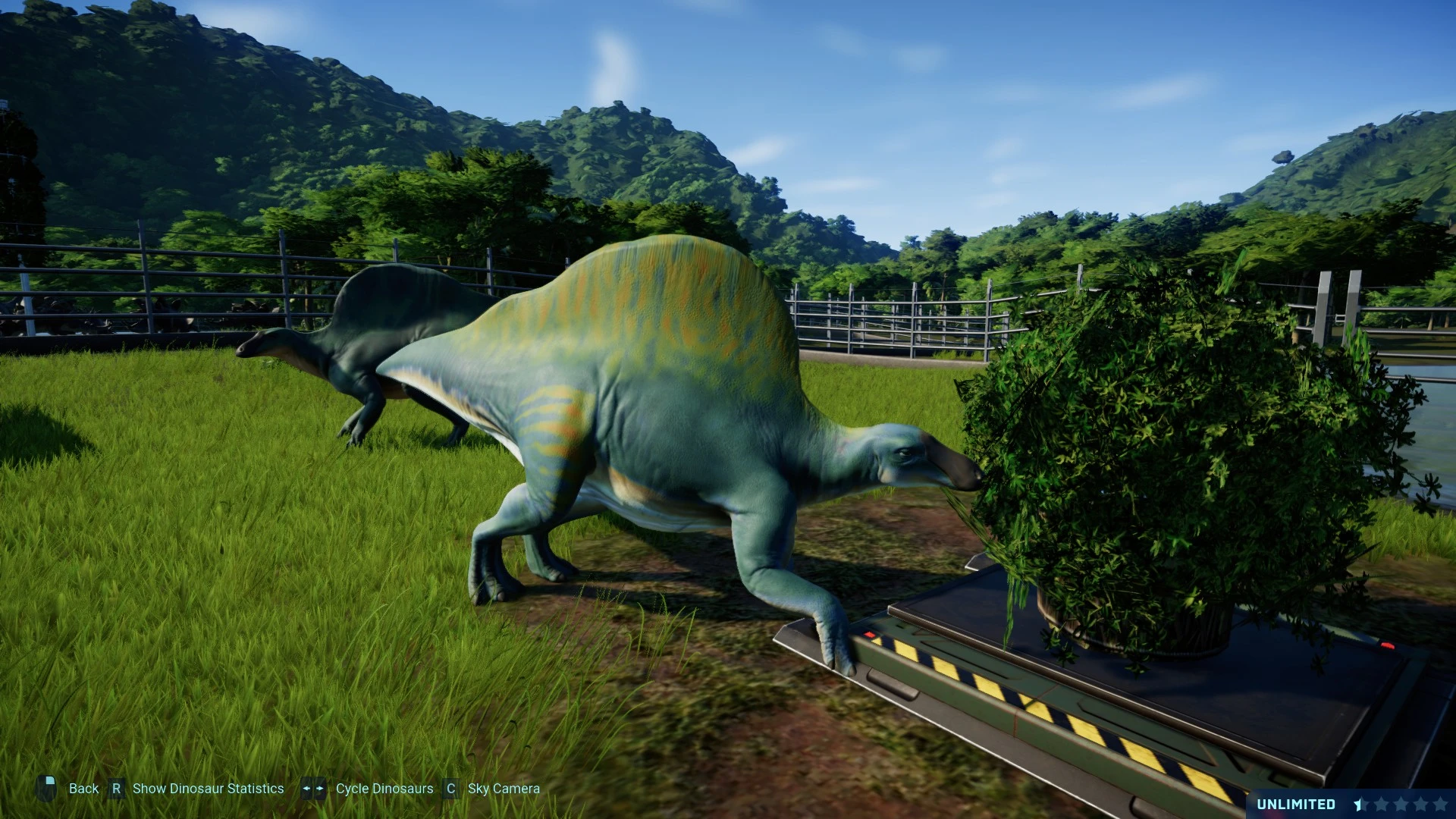 ouranosaurus jurassic world evolution