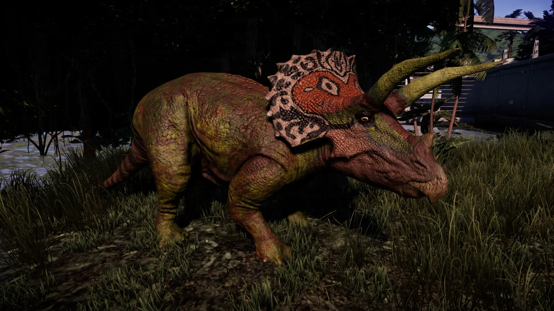 jurassic park evolution triceratops