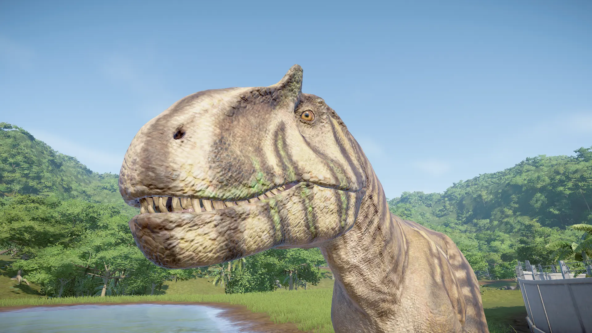 metriacanthosaurus jurassic world the game