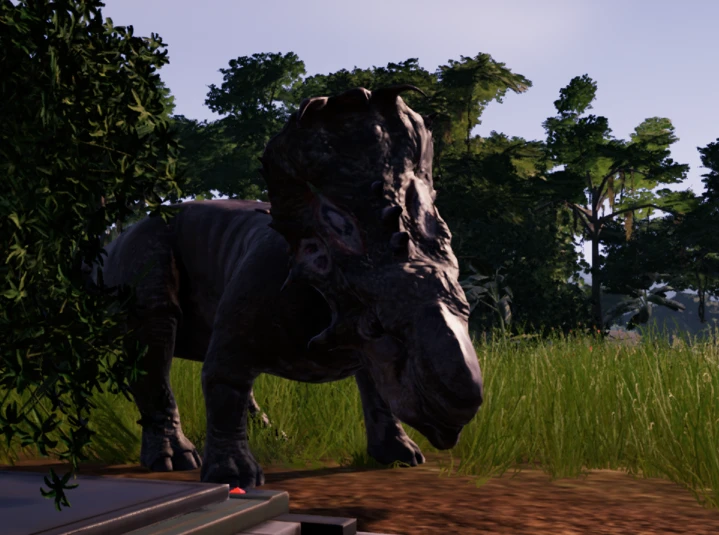 pachyrhinosaurus jurassic world evolution