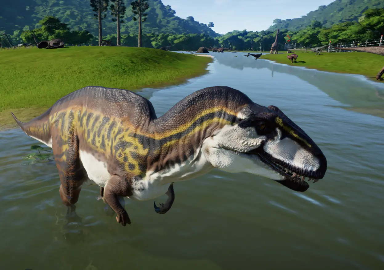 acrocanthosaurus jurassic world alive