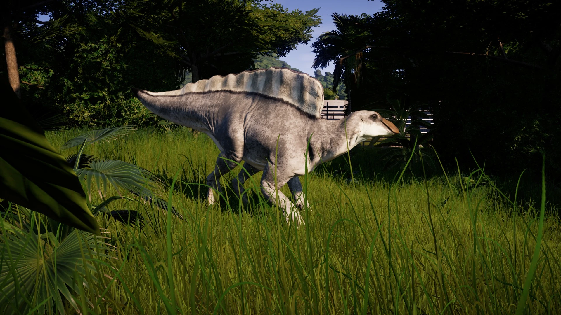 Ouranosaurus - Colorful Sail At Jurassic World Evolution Nexus - Mods 