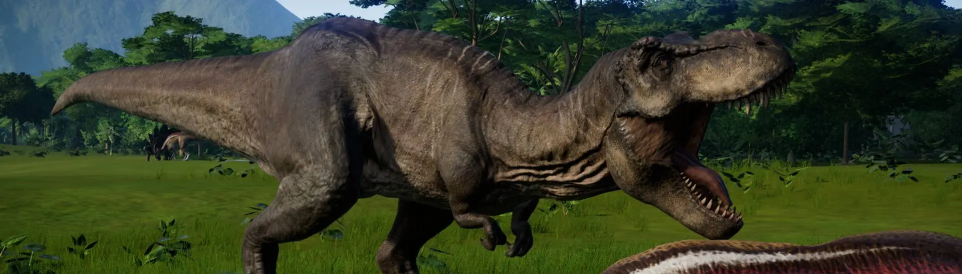 Fully evolved Tyrannosaurus rex from Jurassic World: the Game