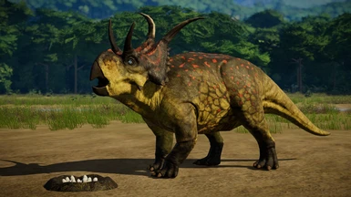 Diabloceratops eatoni - Wheat Edition