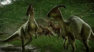 jurassic park evolution parasaurolophus