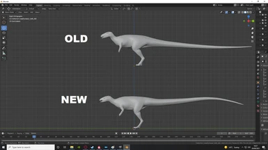 Leaellynasaura Model Changes