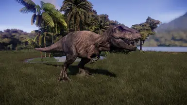 Movie Accurate Tyrannosaurus Rex at Jurassic World Evolution Nexus ...