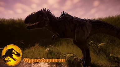giganotosaurus jurassic world evolution