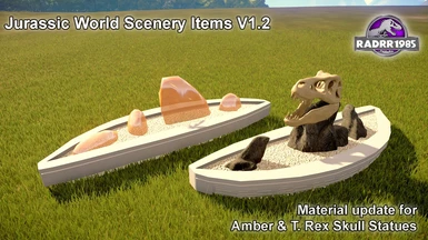 Jurassic World Scenery Items