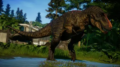 The Isle Tyrannosaurus (New Cosmetic) at Jurassic World Evolution Nexus ...