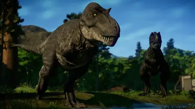 The Isle Tyrannosaurus (new Cosmetic) At Jurassic World Evolution Nexus 