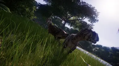 Metriacanthosaurus Pair