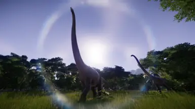 Mamenchisaurus Pair