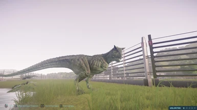 Carnotaurus reskin My First mod ever
