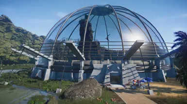 JP-Aviary - based on movie aviary at Jurassic World Evolution Nexus ...