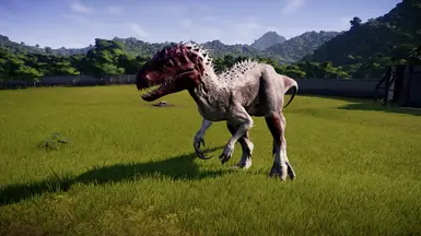 Indominus Rex Red Skull (Replacer) MY FIRST MOD EVER at Jurassic World ...