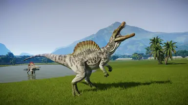 MastaFoo's custom Spinosaurus skin for JWE1 at Jurassic World Evolution ...