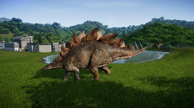 MastaFoo's custom Stegosaurus skin for JWE1