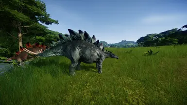 MastaFoo's custom Stegosaurus skin for JWE1 at Jurassic World Evolution ...