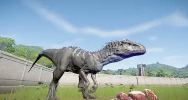Our Indominus Rex feeding
