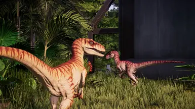 Jurassic Park Novel Raptor Skin