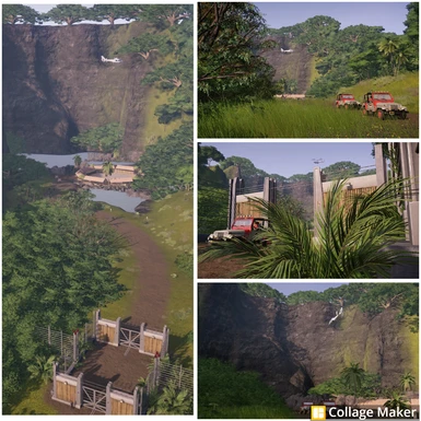 Accurate functional 1993 Jurassic Park with all movie locations and species from the brochure