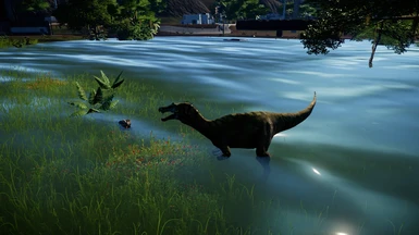 Baryonyx + Dilophosaurus