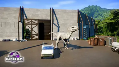 Indominus Rex Paddock Scenery Items At Jurassic World Evolution Nexus ...