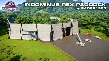 Indominus Rex Paddock Scenery Items
