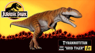 Jurassic Park Styled Tyrannotitan