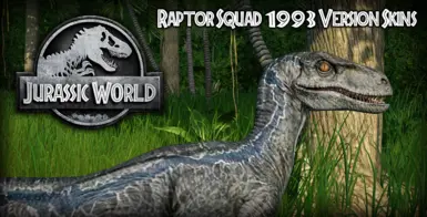 Raptor Squad RTJP 1993 Version Skins (New Cosmetics)