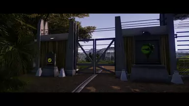 stegosaurus and pteranodon paddock