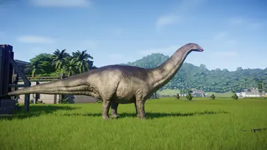 jurassic world the game brontosaurus