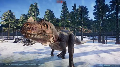 Ceratosaurs new look with feather like effect and new eye