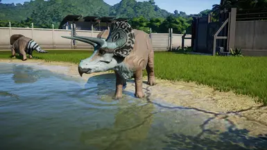 Prehistoric Park Trike Skin For DracoAgamicus' Model