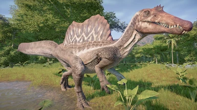 Spinosaurus Paleontological Edits Revised Ibrahim Styled At Jurassic World Evolution Nexus Mods And Community