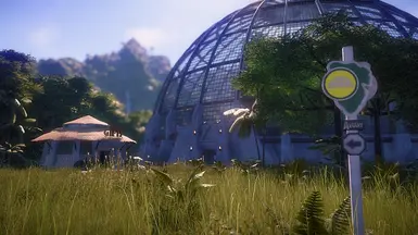 Return to Jurassic Park signs mod at Jurassic World Evolution Nexus ...