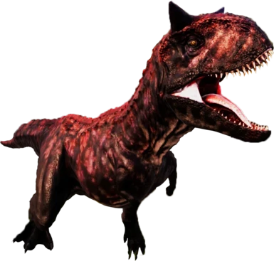 Jurassic Park Toys Demon Carnotaurus texture mod