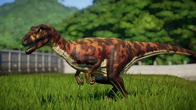 1993 Jurassic Park the Game Herrerasaurus