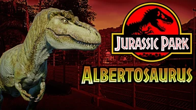 Jurassic Park Style Albertosaurus