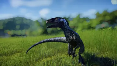 jurassic world evolution velociraptor blue
