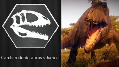 The African Tyrant- Carcharodontosaurus mod