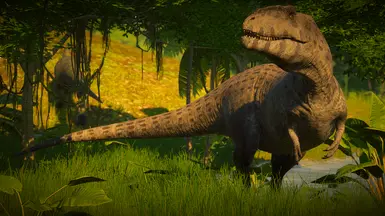 The African Tyrant- Carcharodontosaurus mod at Jurassic World Evolution ...