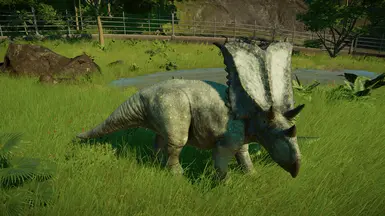 Chasmosaurus - base and texture reskin at Jurassic World Evolution ...